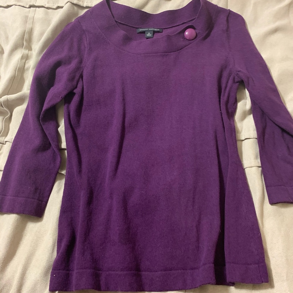 Banana Republic 3/4 sleeve shirt